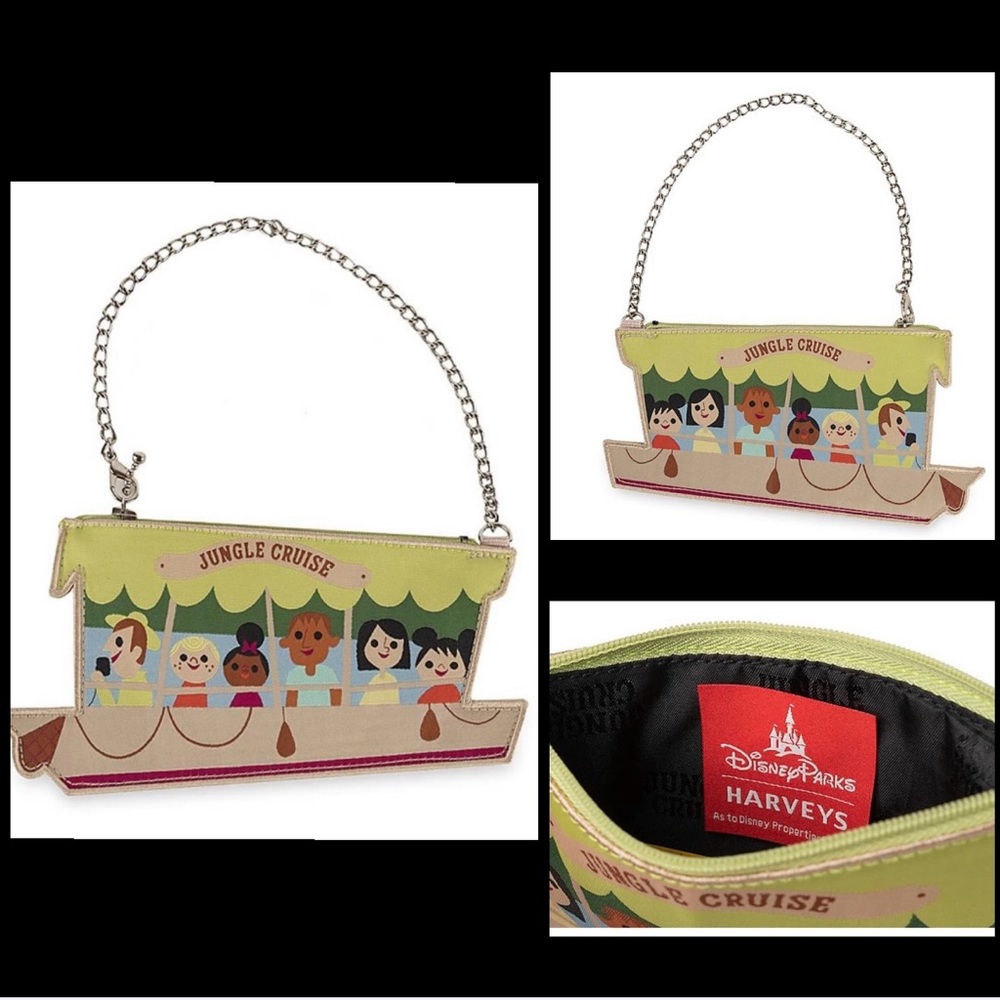 Harveys Seatbelt Disney Jungle Cruise count purse / RARE / NEW / no tags